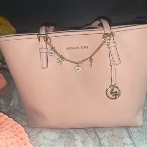 Michael Kors Pink Tote Bag